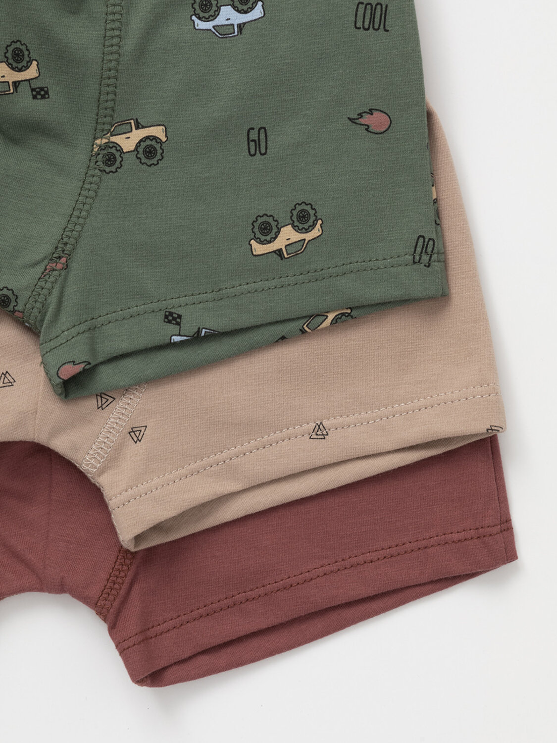 CROCKID Трусы 580498 МП 1912-3уп коричневый