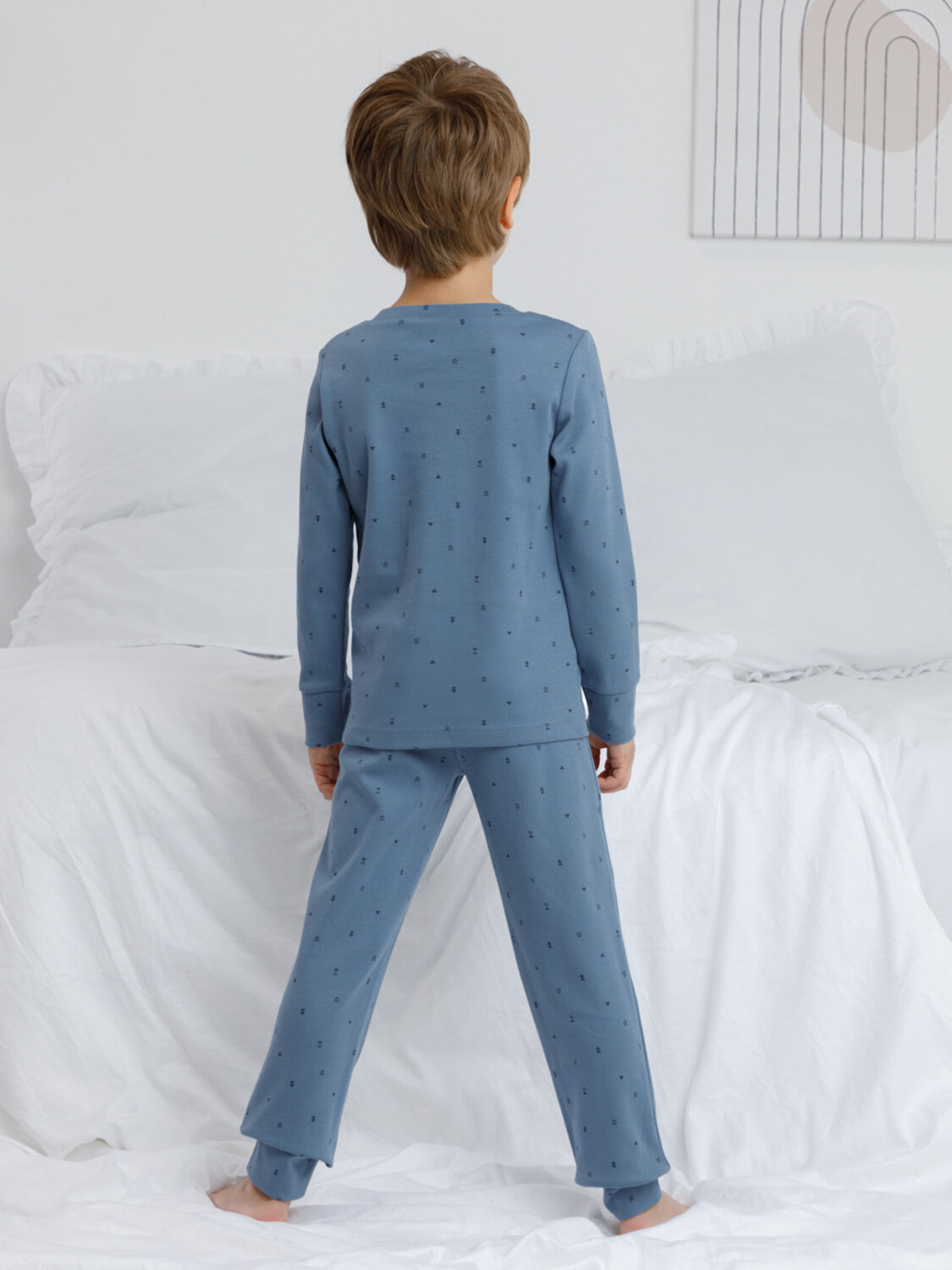 CROCKID Пижама 580503 К 1621 синий