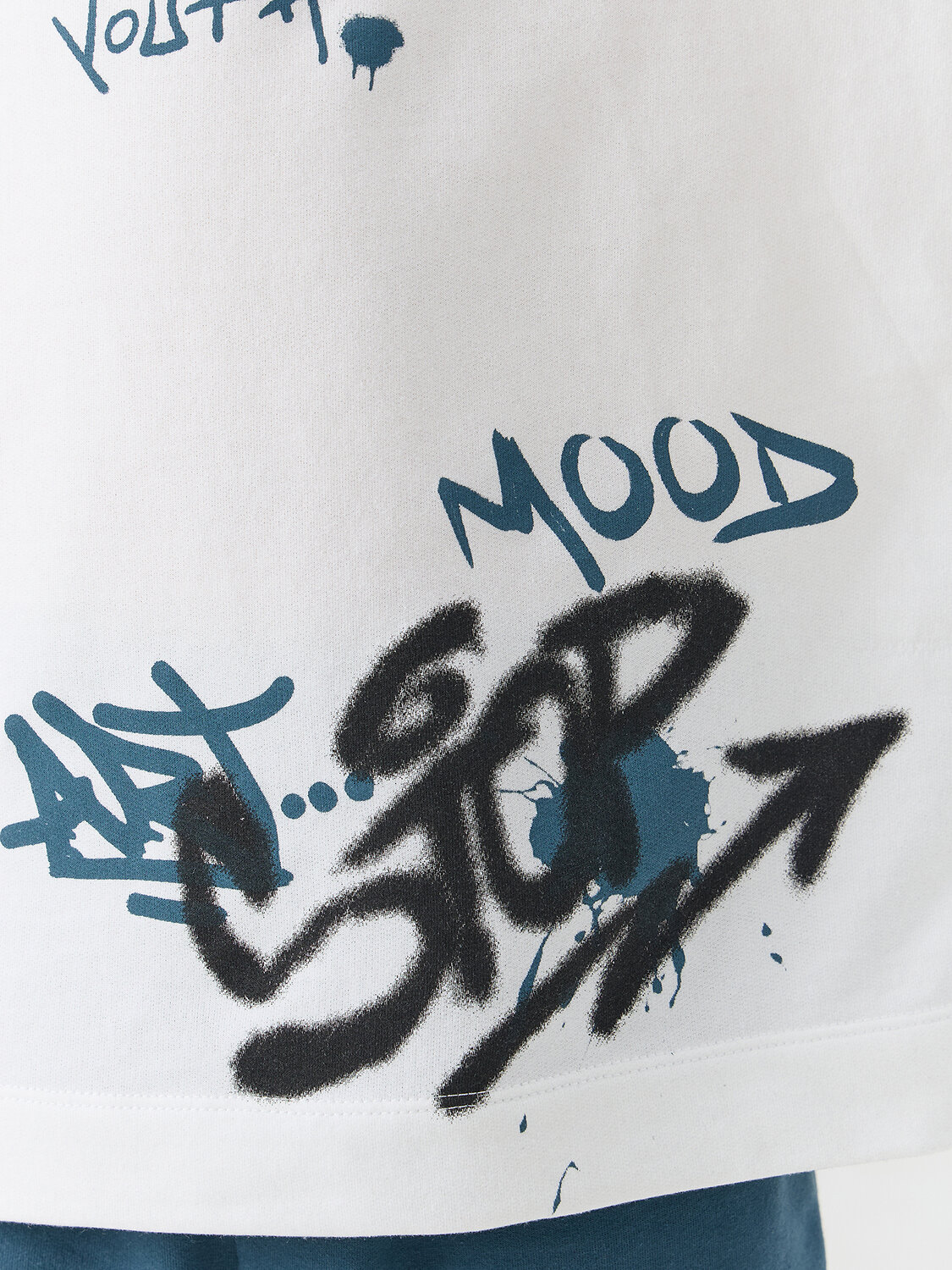 MARK FORMELLE Комплект 580513 393321 белый +морская волна +печать