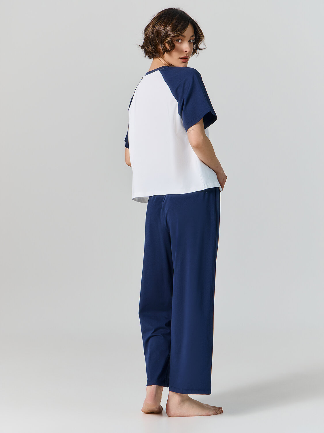 MARK FORMELLE Комплект 580516 592631 белый +т.синий +печать1