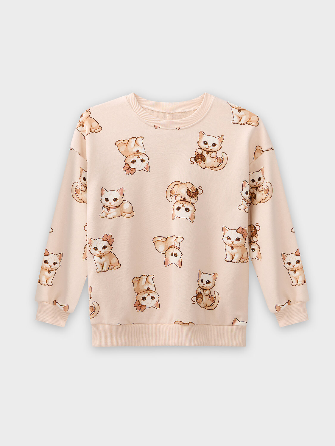 MARK FORMELLE Свитшот 580529 127958 коты на св.бежевом