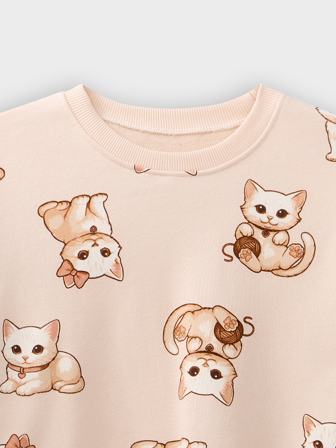 MARK FORMELLE Свитшот 580529 127958 коты на св.бежевом