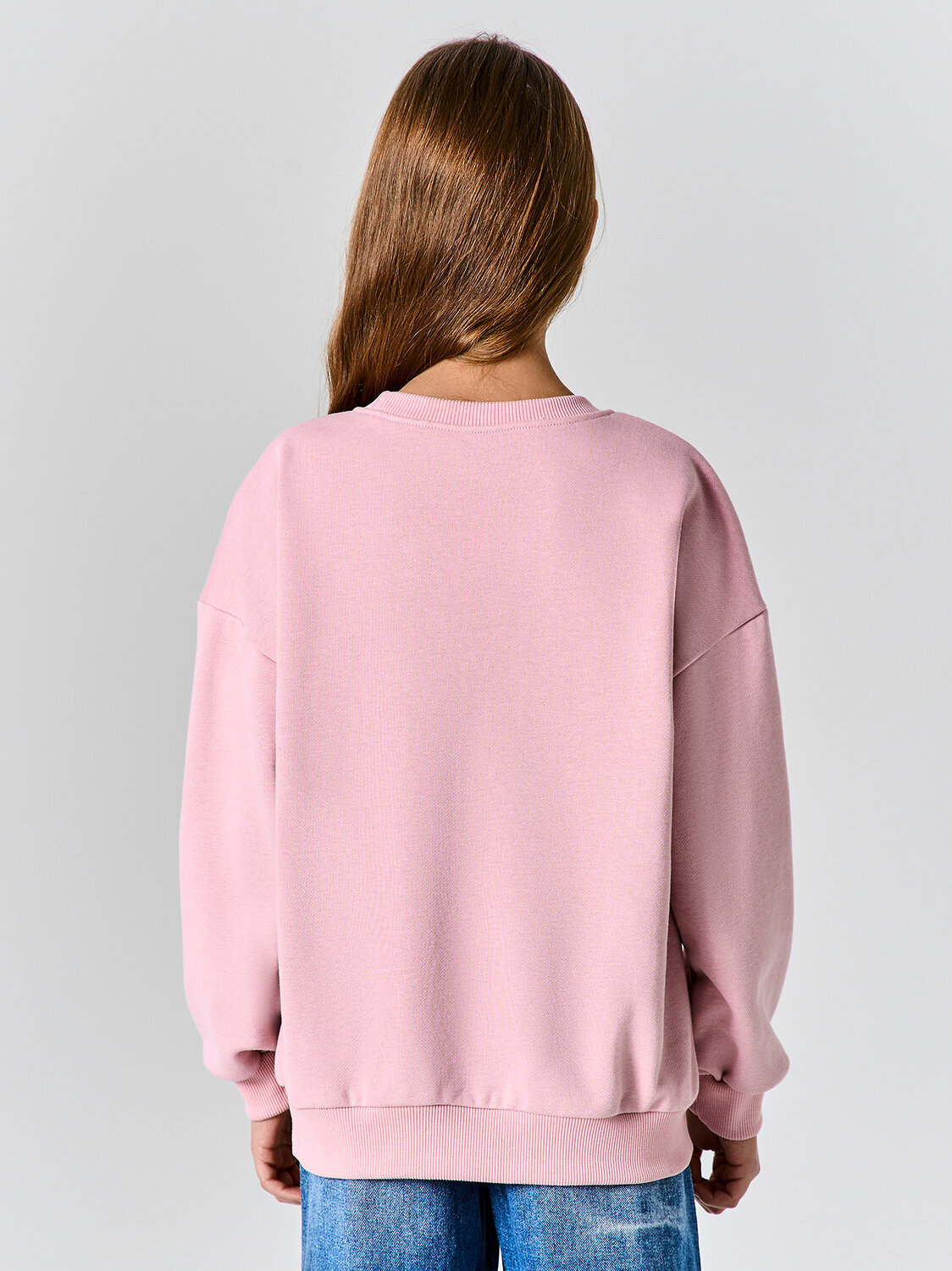 MARK FORMELLE Свитшот 580530 127958 пыльно -розовый +печать