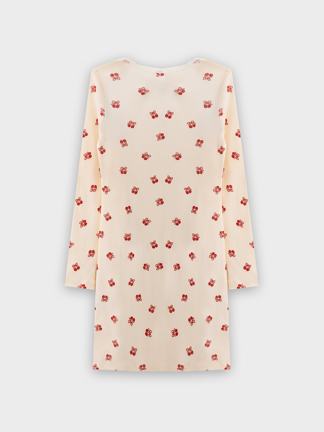 MARK FORMELLE Сорочка 580531 577728 вишенки на св.молочном