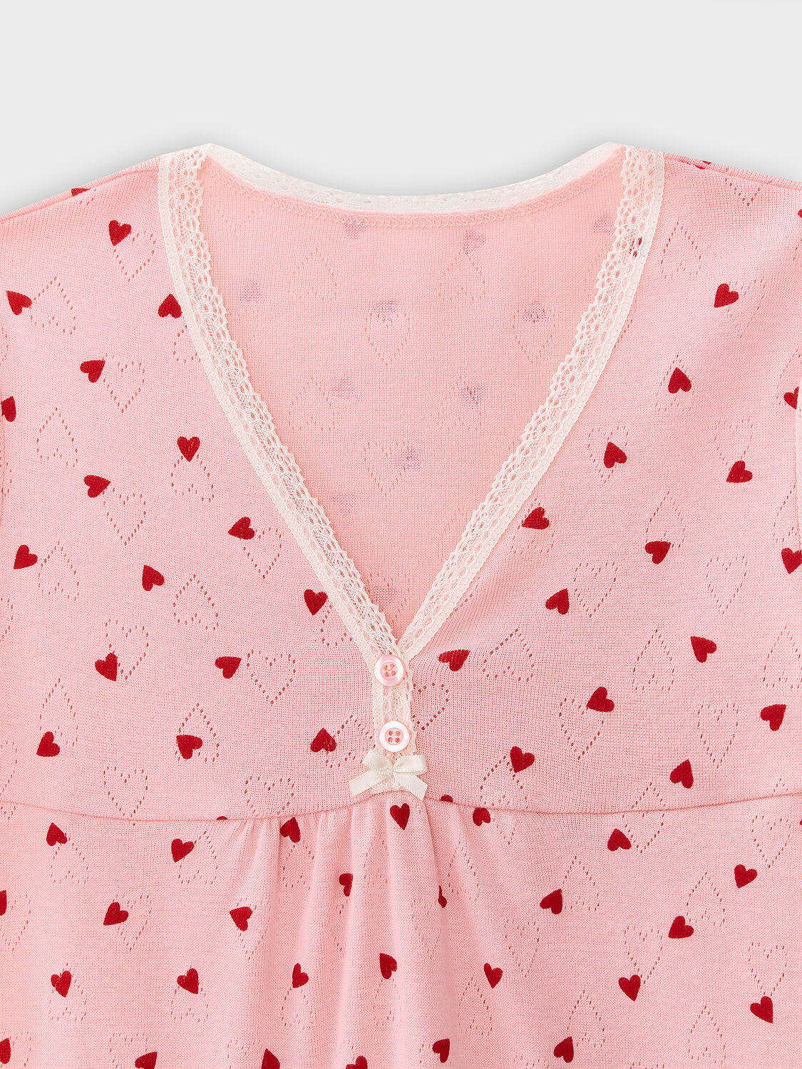 MARK FORMELLE Сорочка 580534 577729 сердца на розовом