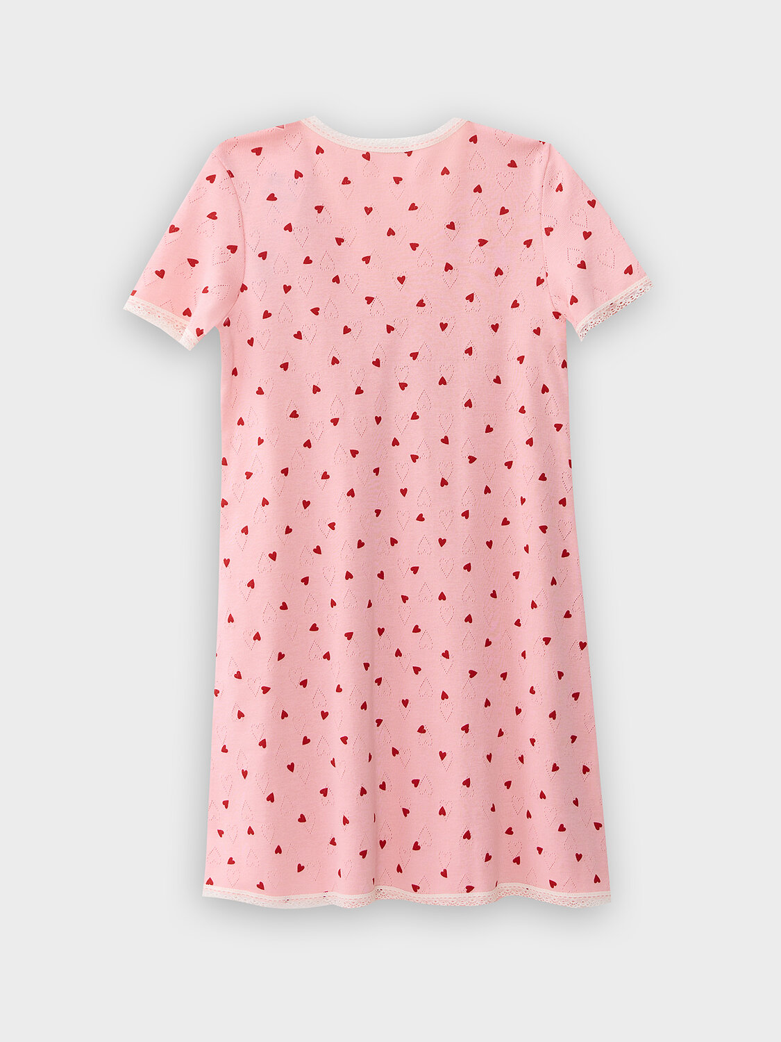 MARK FORMELLE Сорочка 580534 577729 сердца на розовом