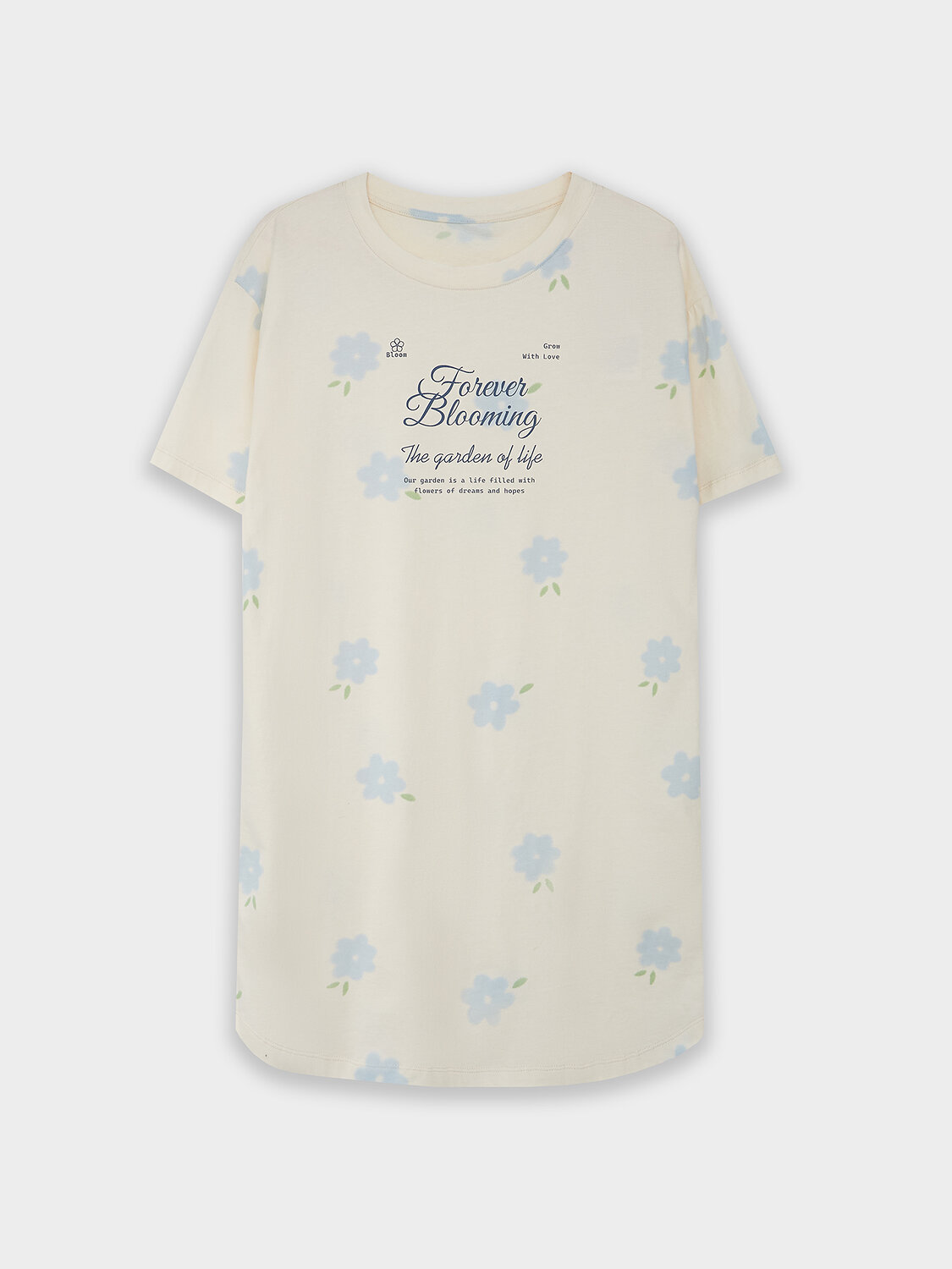 MARK FORMELLE Сорочка 580538 572371 цветы на молочном1