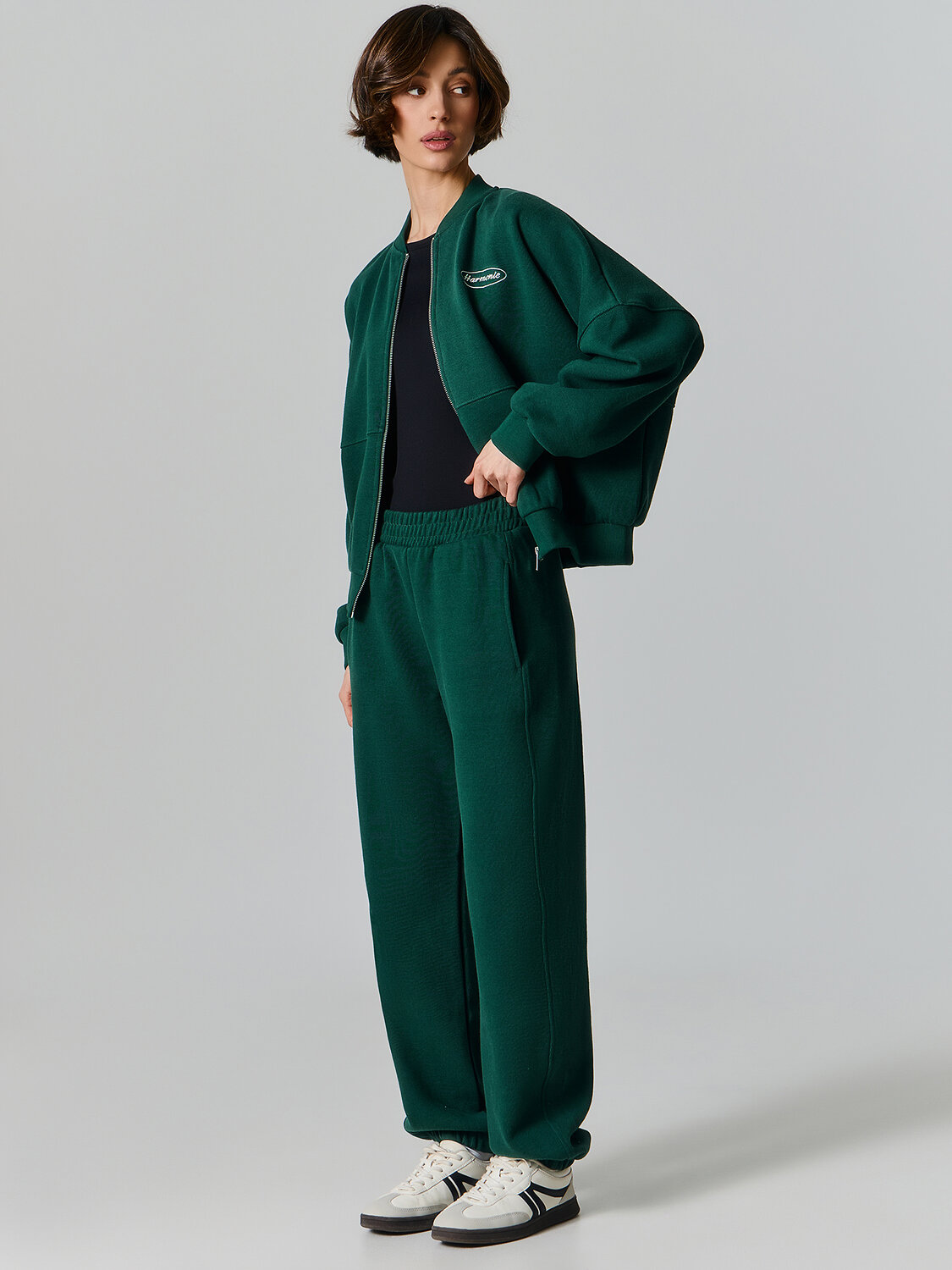 MARK FORMELLE Толстовка 580540 172112-1 т.зеленый