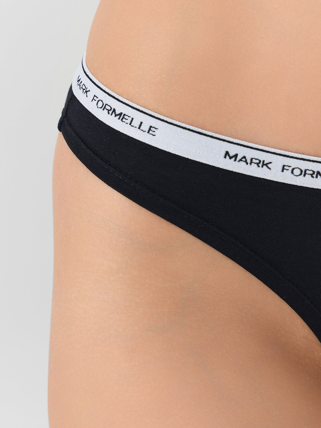 MARK FORMELLE Трусы 580561 412574-1-3 т.серый меланж 4348-F +мятный +черный