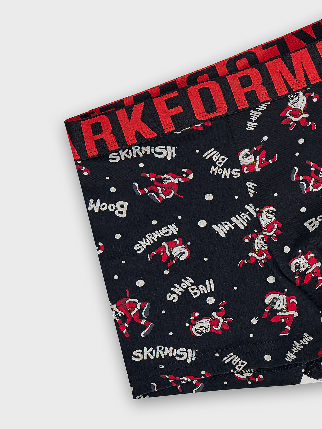 MARK FORMELLE Трусы 580568 411228 Деды морозы на черном