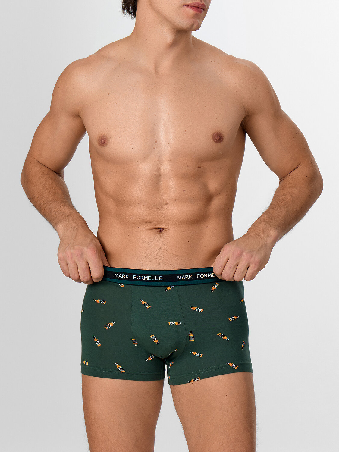 MARK FORMELLE Трусы 580572 411228 коньяк на хвойный лес