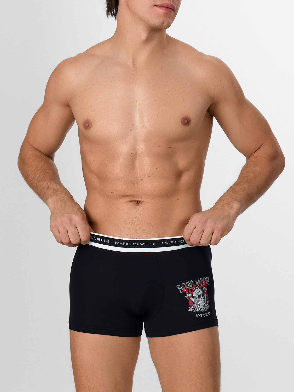 MARK FORMELLE Трусы 580574 411228 черный +печать