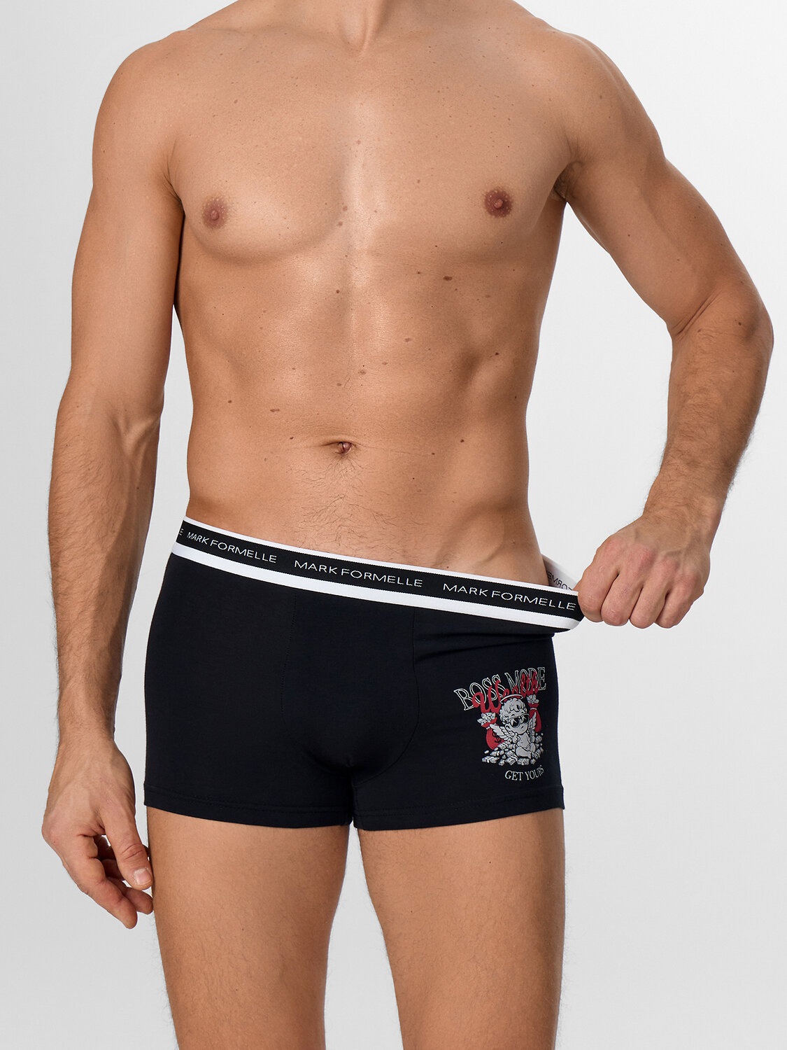 MARK FORMELLE Трусы 580574 411228 черный +печать