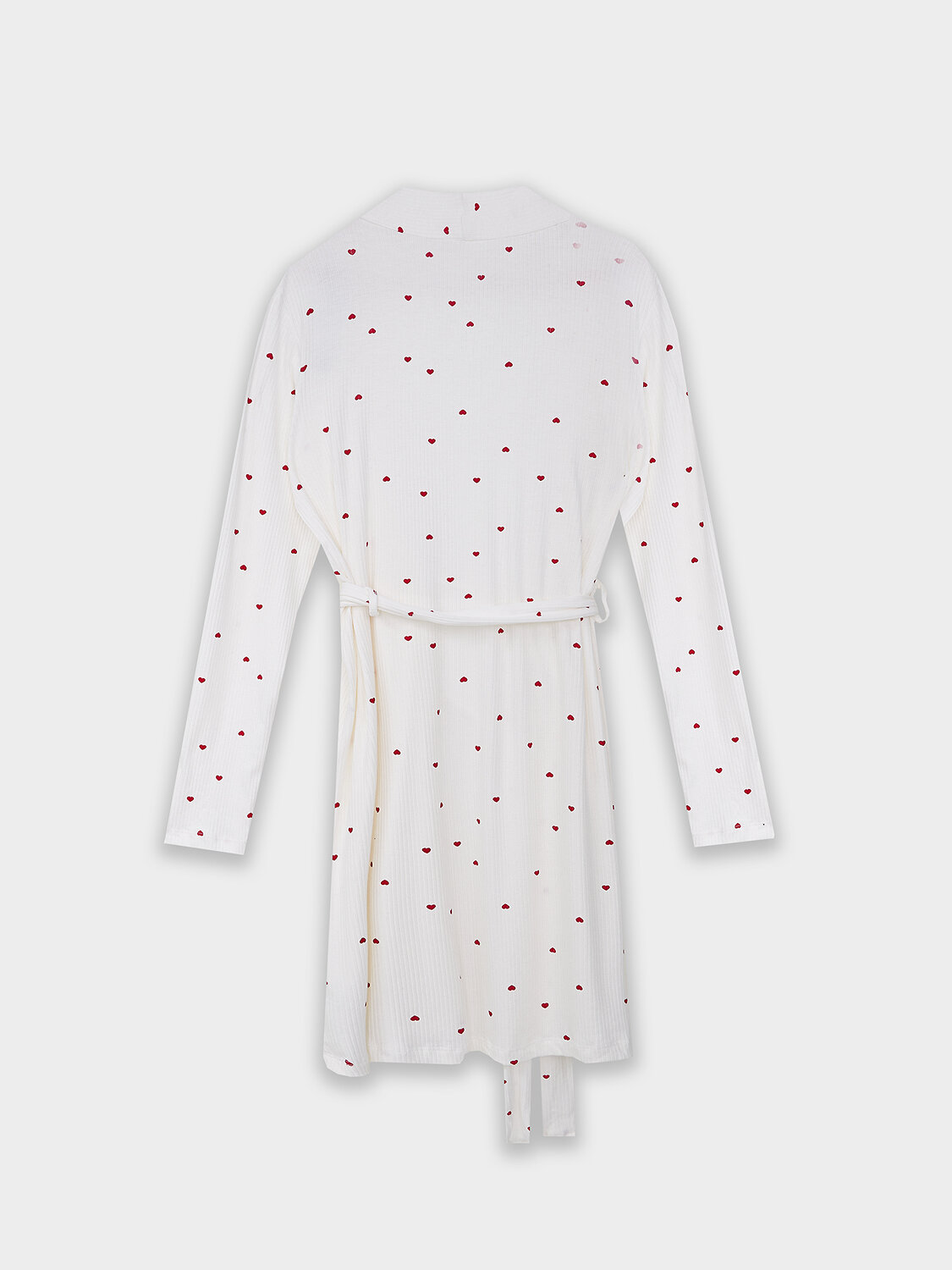MARK FORMELLE Халат 580592 552295 сердечки на белом