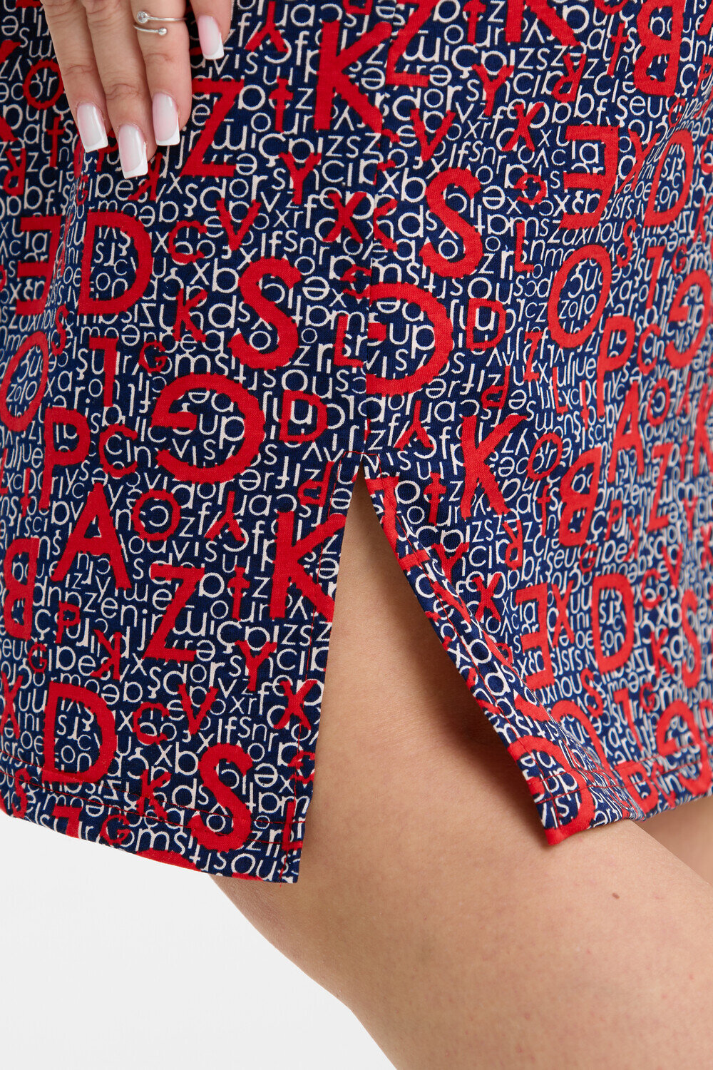 Натали Халат 580595 37000 сине-красный