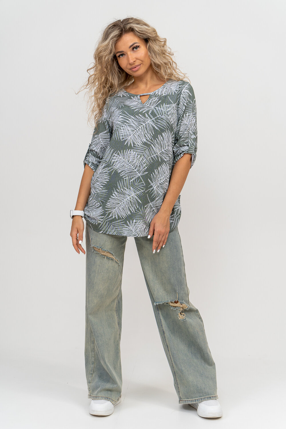 Натали Туника 580605 36792 хаки