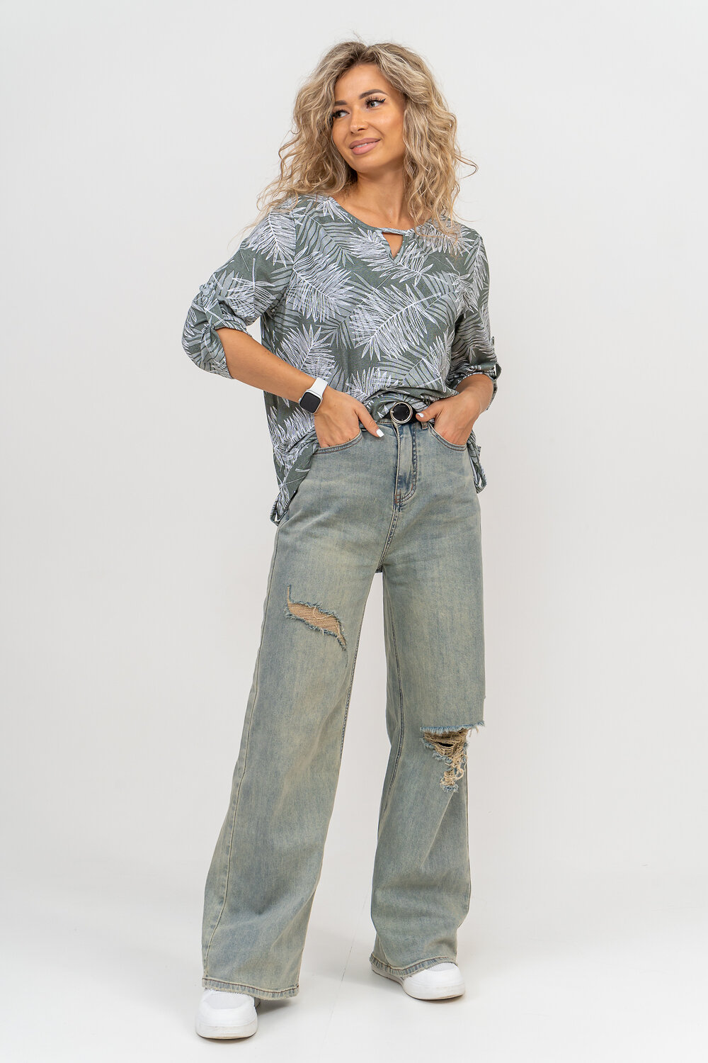 Натали Туника 580605 36792 хаки