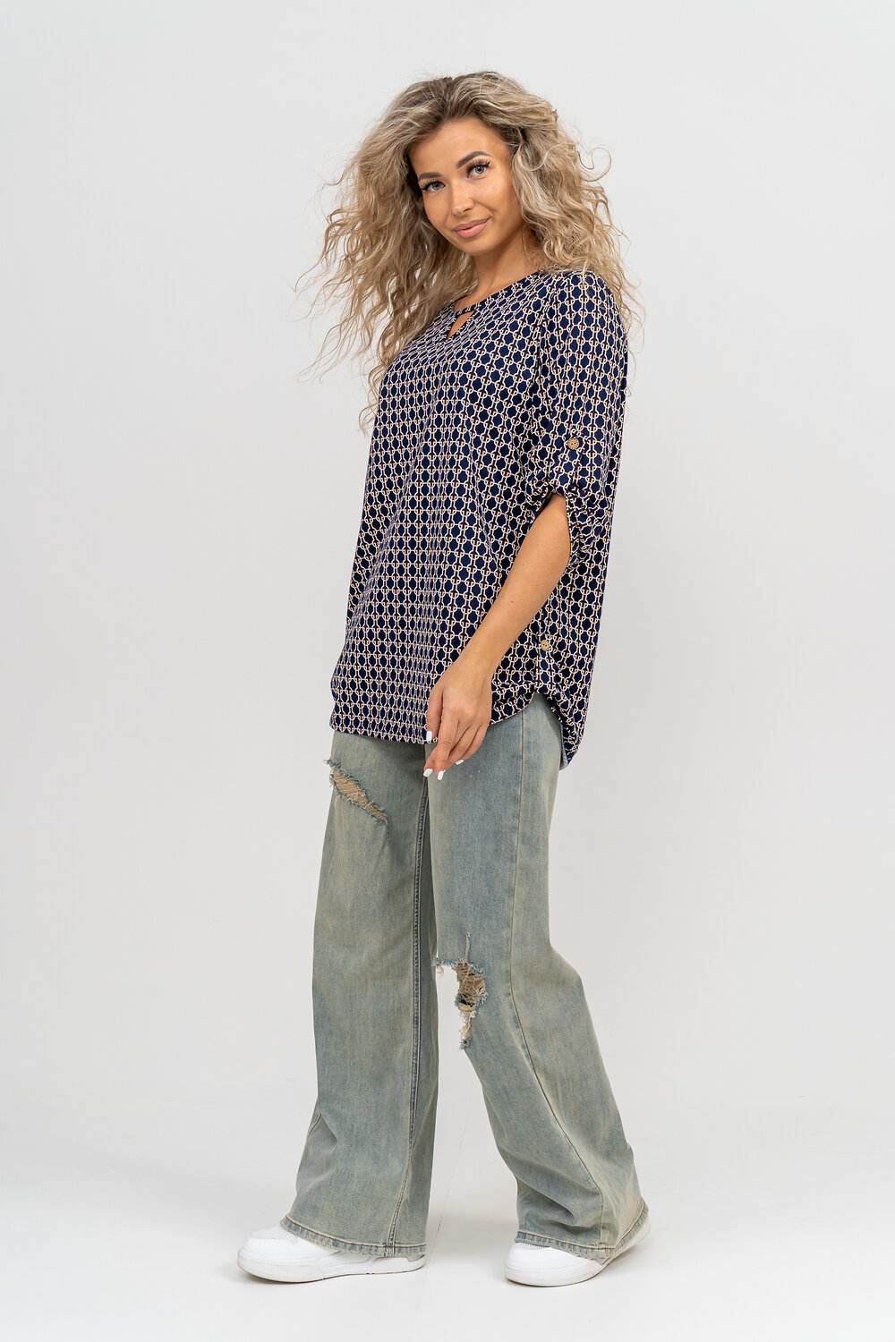 Натали Туника 580610 36789 темно-синий