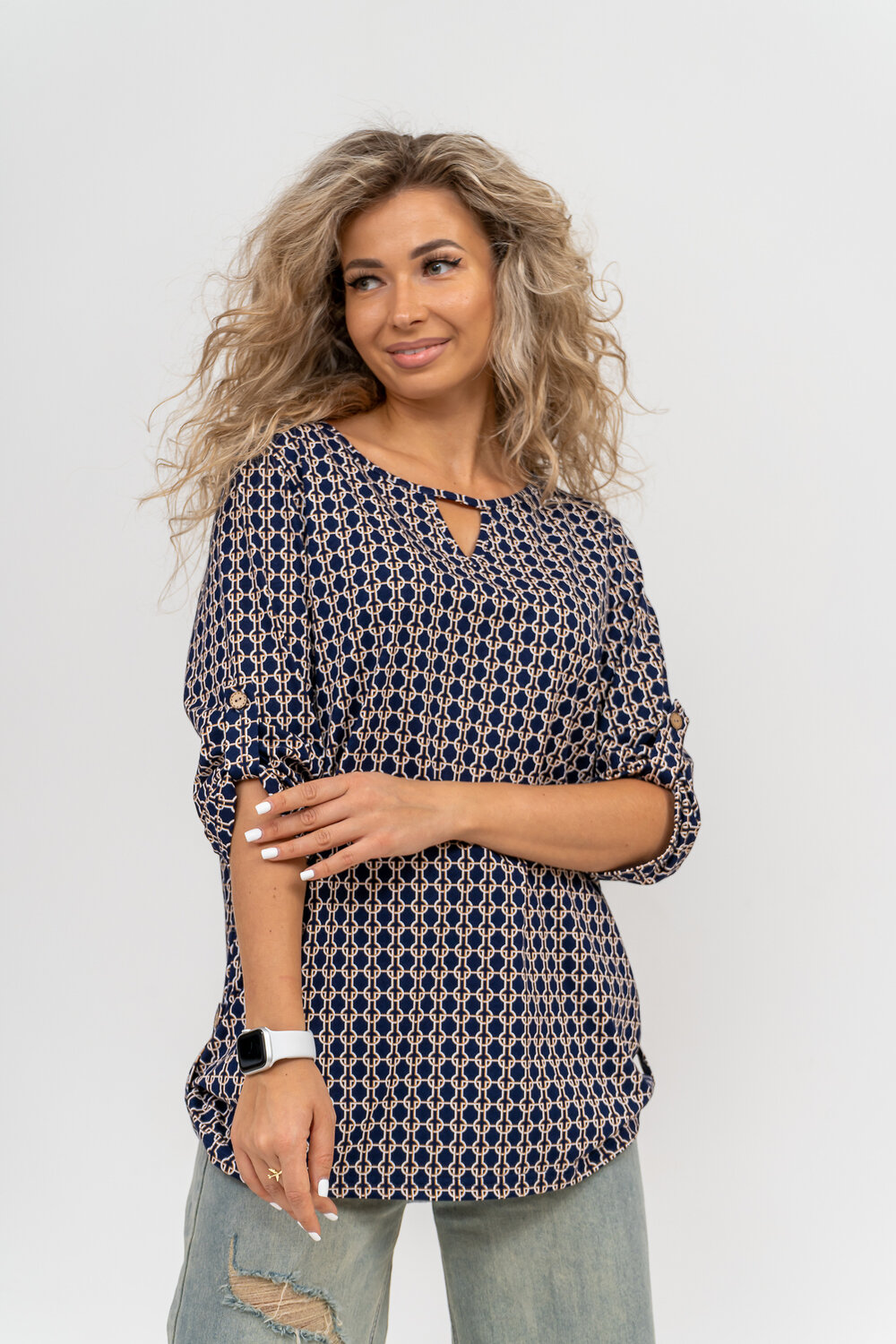 Натали Туника 580610 36789 темно-синий