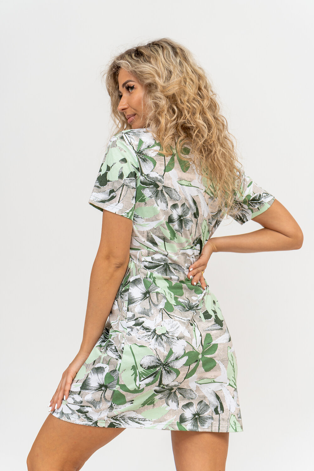 Натали Туника 580615 36785 зеленый