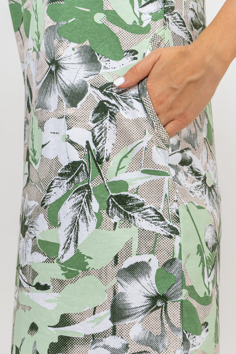 Натали Туника 580615 36785 зеленый