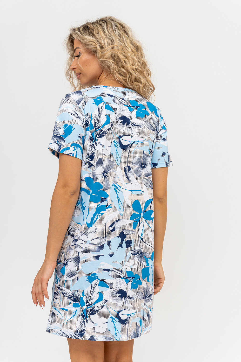 Натали Туника 580616 36785 голубой