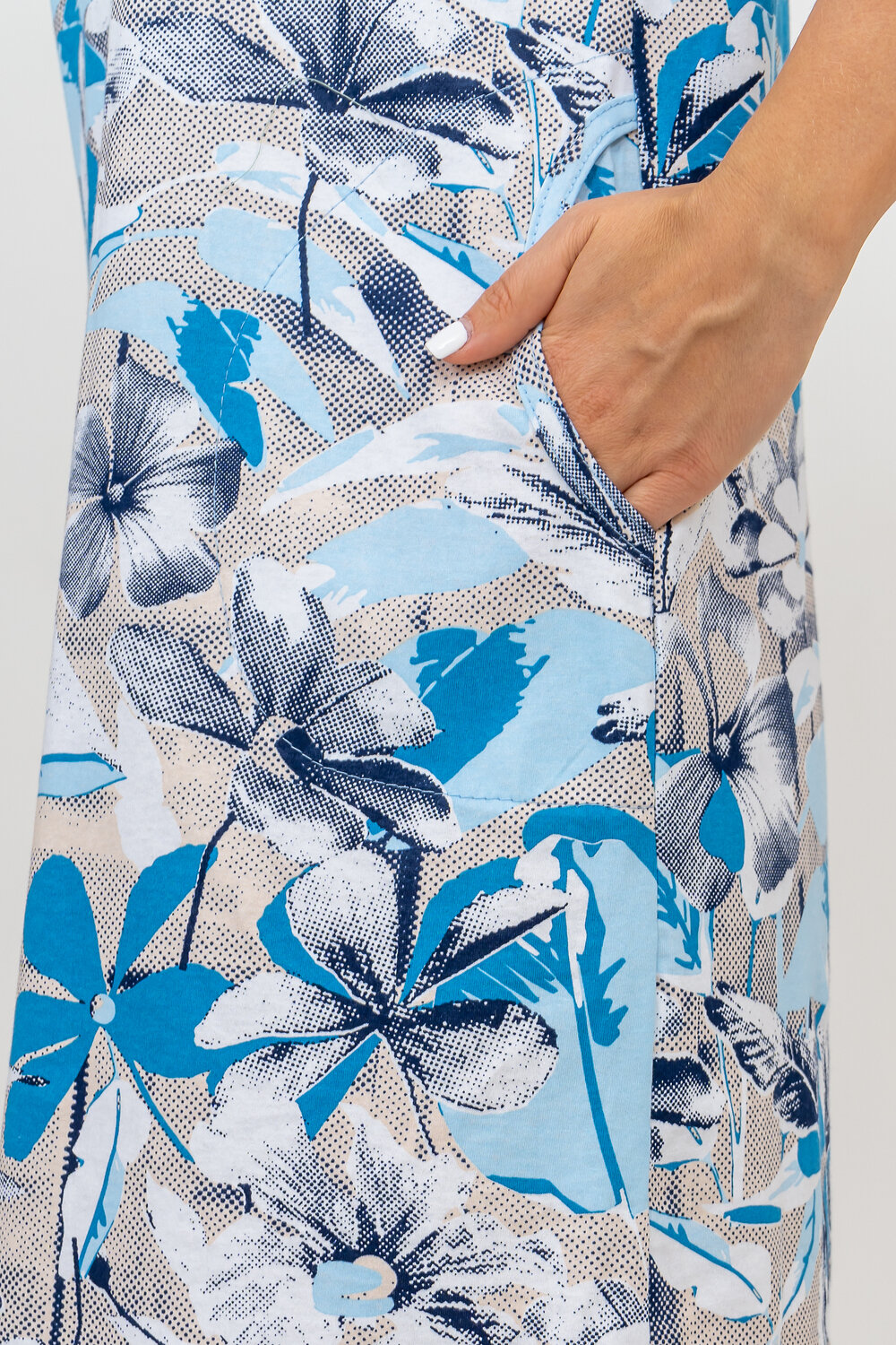 Натали Туника 580616 36785 голубой