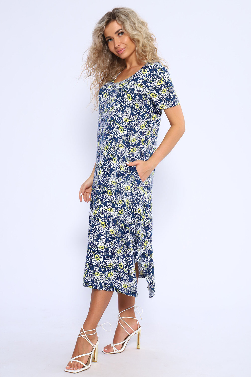 Натали Платье 580618 51124 синий