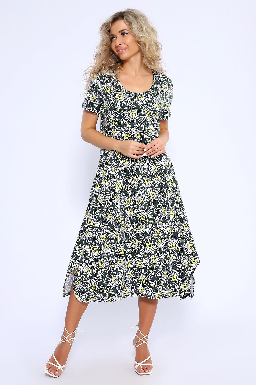 Натали Платье 580619 51124 хаки