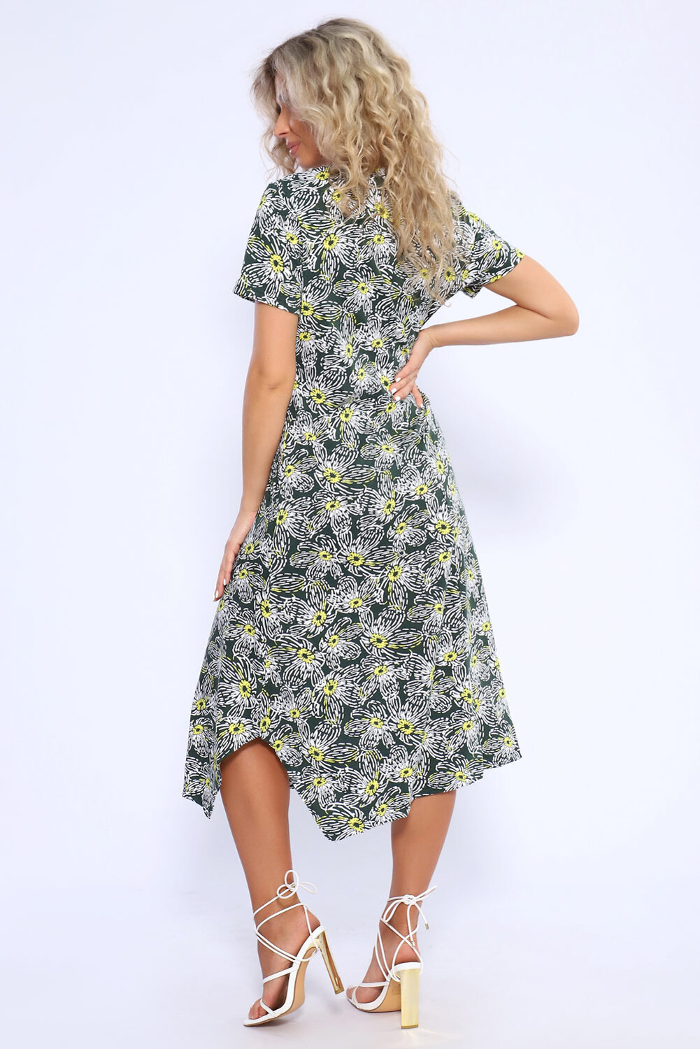 Натали Платье 580619 51124 хаки