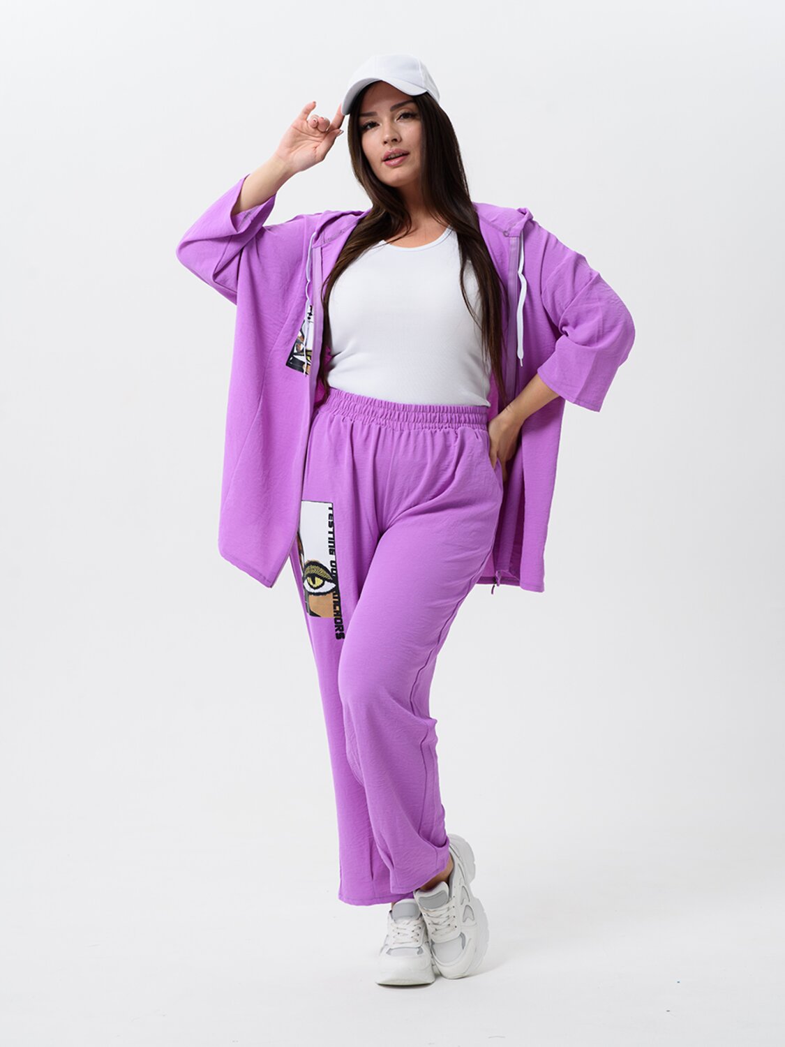 Натали Костюм 580623 52351 фиолетовый