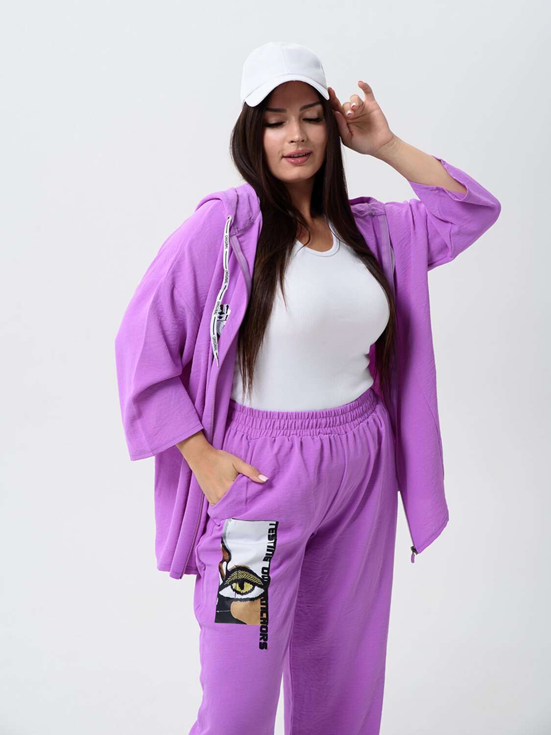 Натали Костюм 580623 52351 фиолетовый