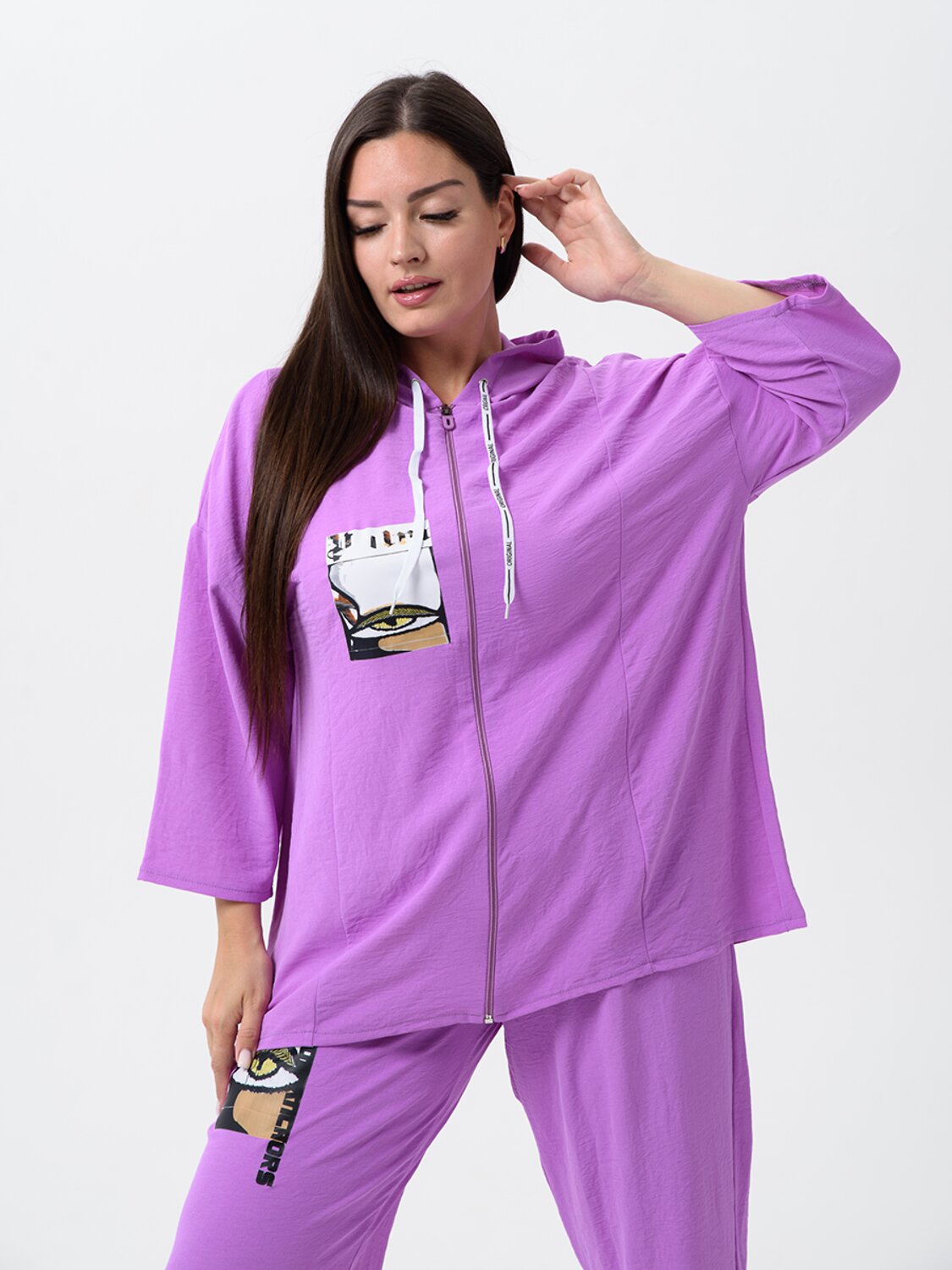 Натали Костюм 580623 52351 фиолетовый