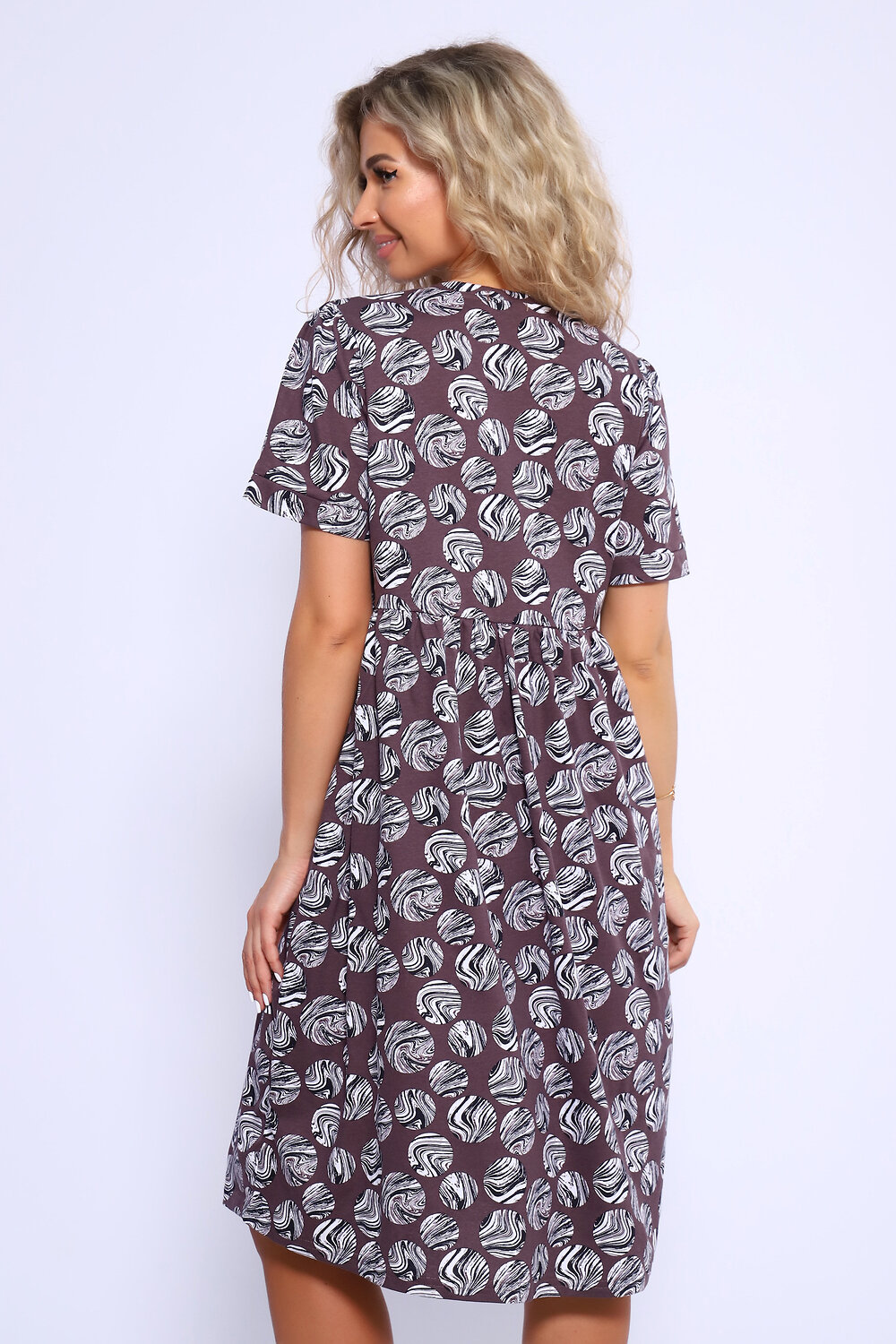 Натали Платье 580625 13225 коричневый