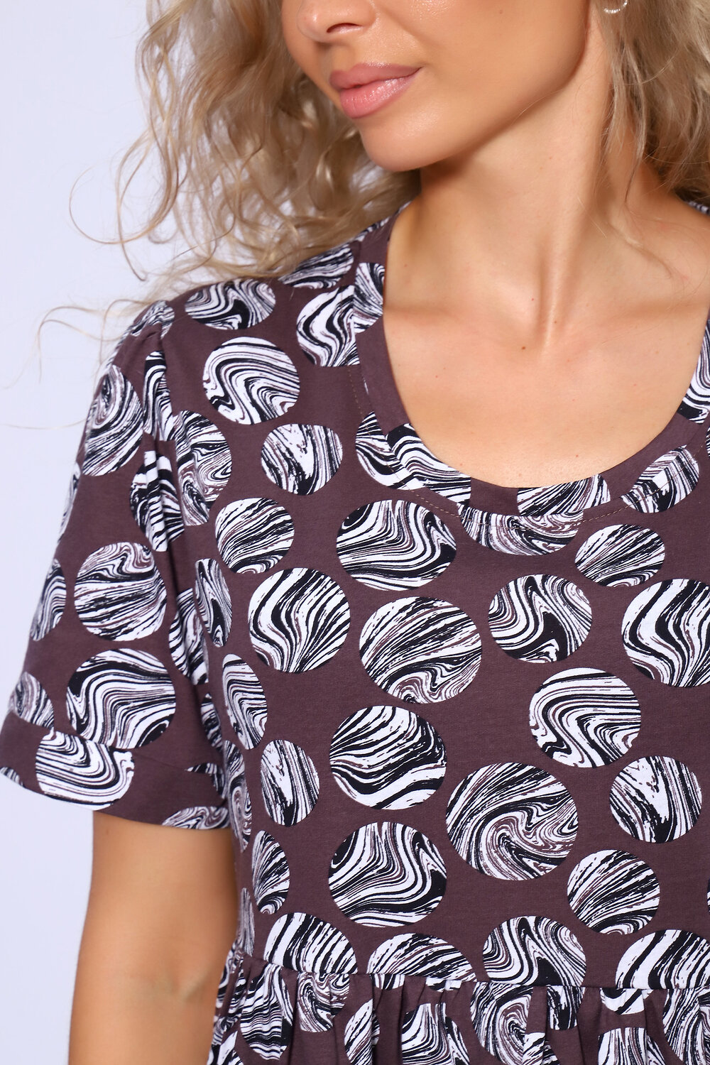 Натали Платье 580625 13225 коричневый