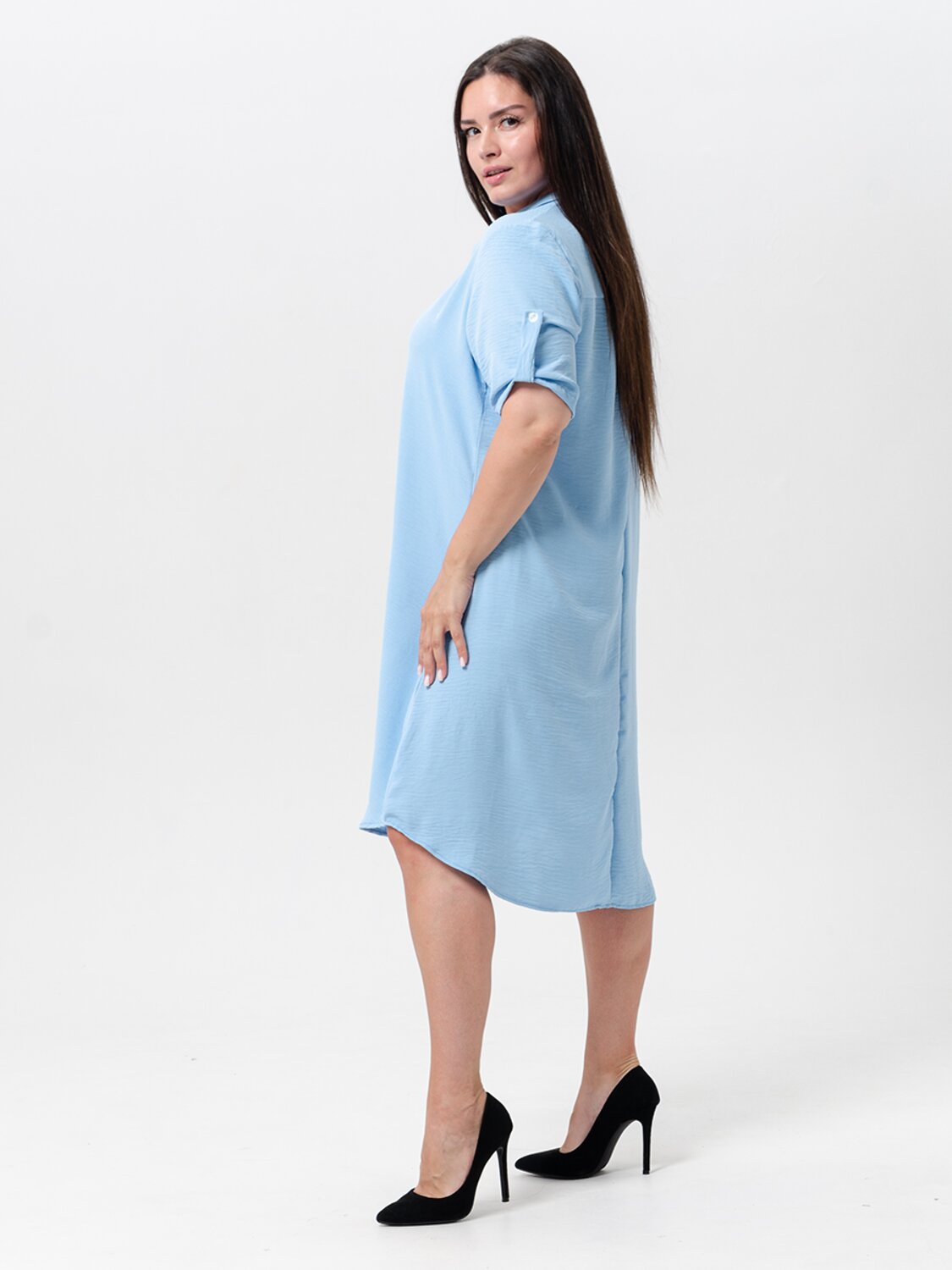 Натали Платье 580630 52350 голубой