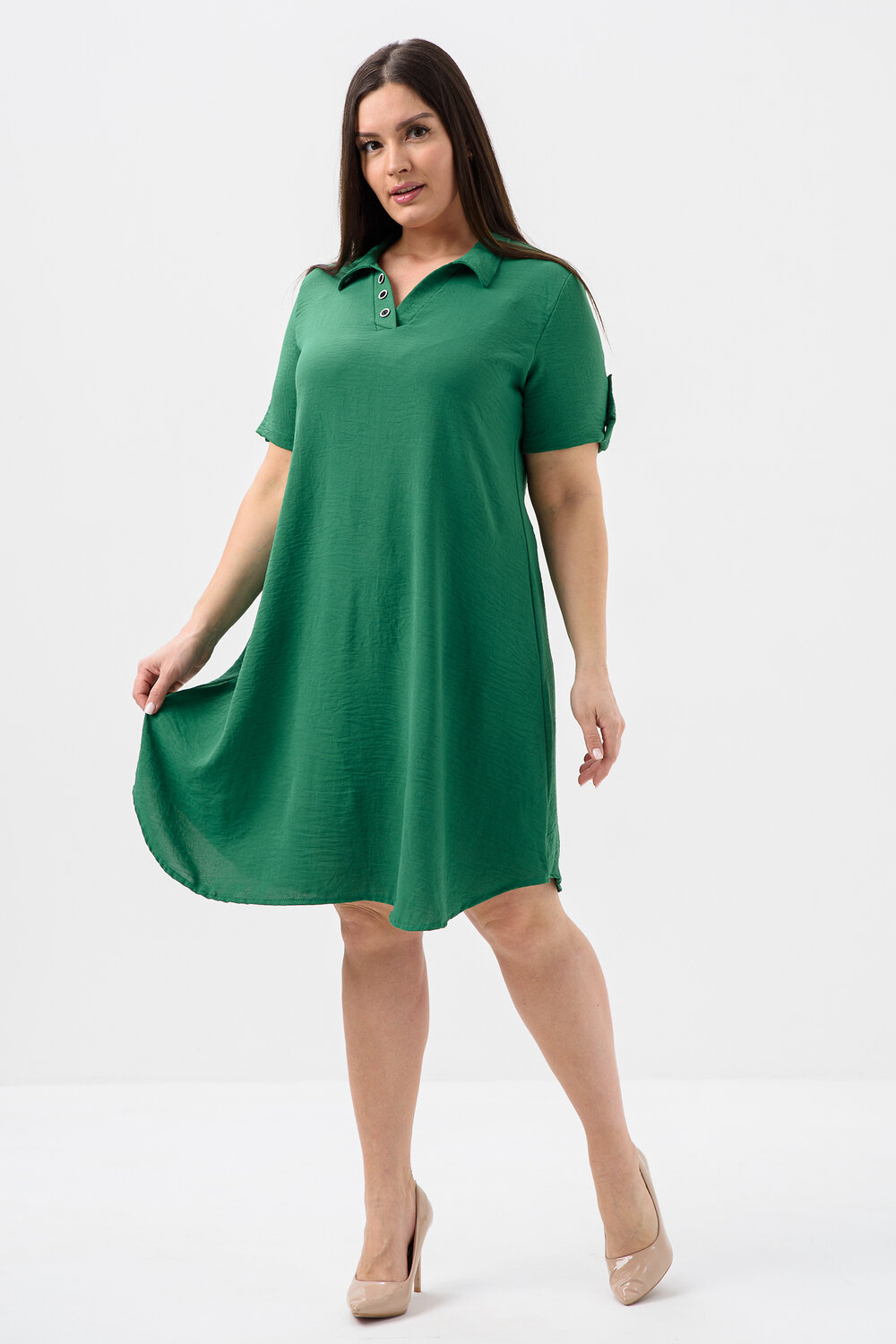 Натали Платье 580633 52350 зеленый