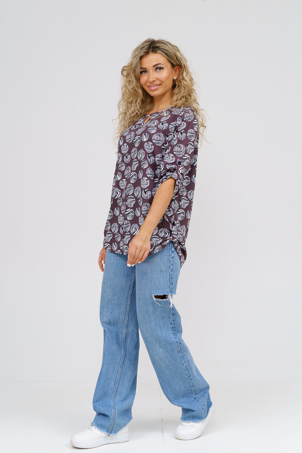 Натали Туника 580640 36784 коричневый