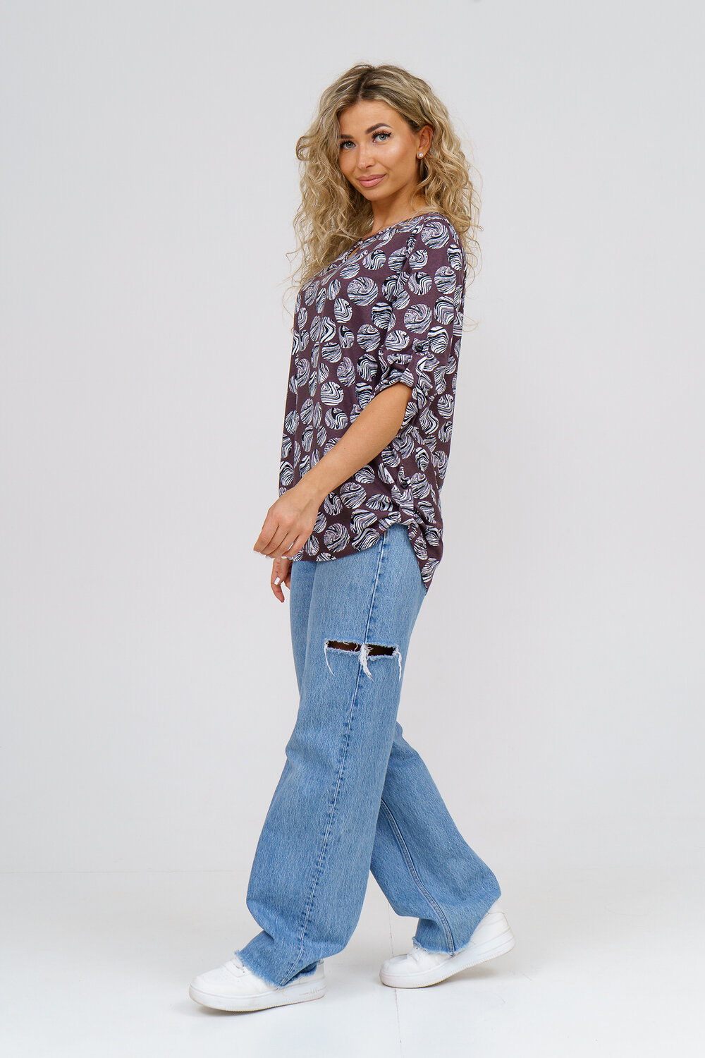 Натали Туника 580640 36784 коричневый