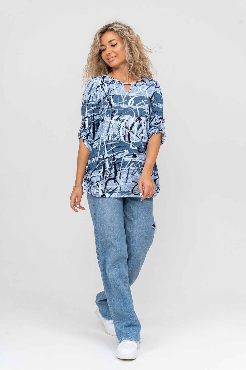 Натали Туника 580641 36783 серый