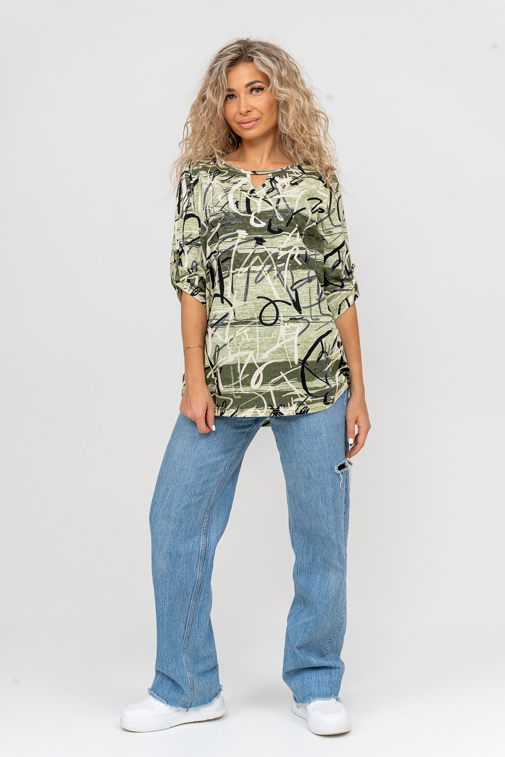 Натали Туника 580642 36783 хаки