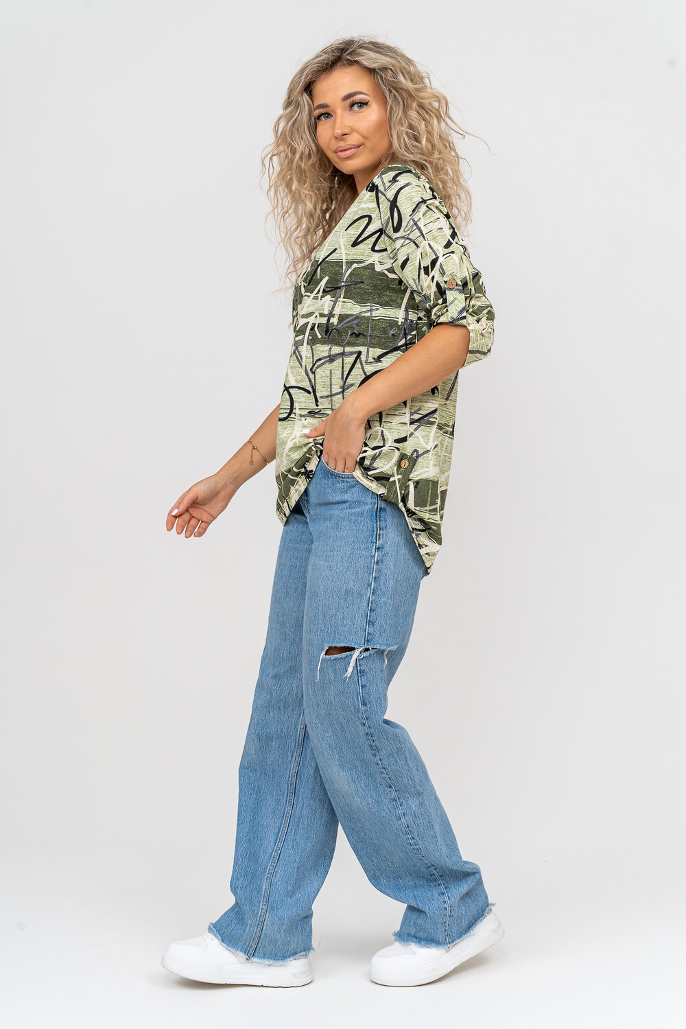 Натали Туника 580642 36783 хаки