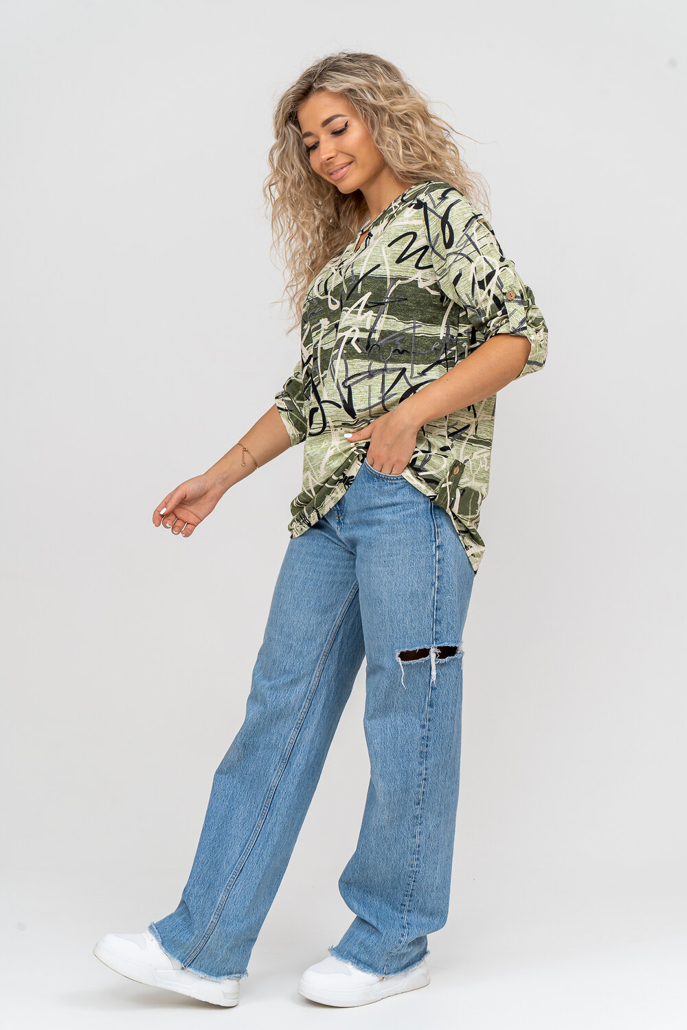 Натали Туника 580642 36783 хаки