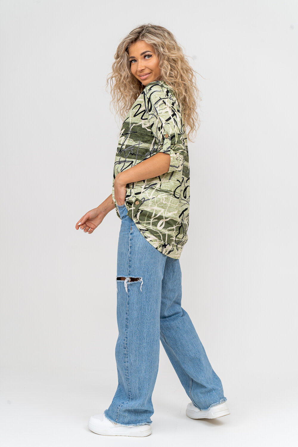 Натали Туника 580642 36783 хаки