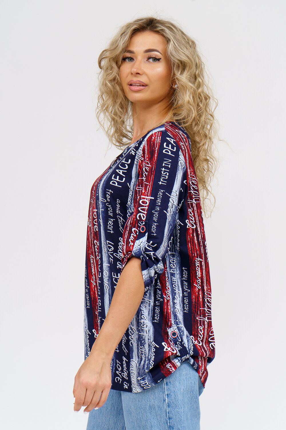 Натали Туника 580644 36782 сине-красный