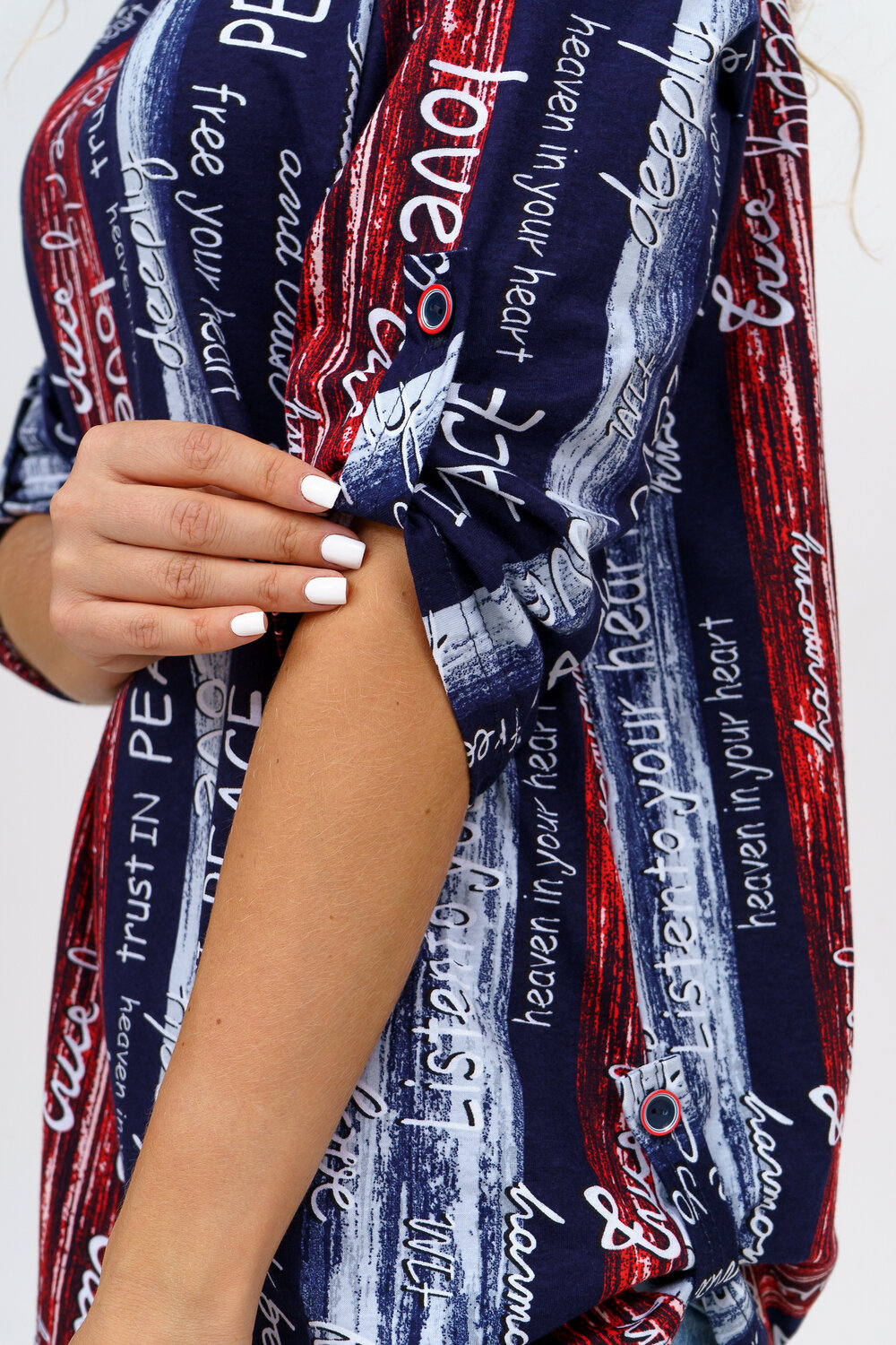 Натали Туника 580644 36782 сине-красный