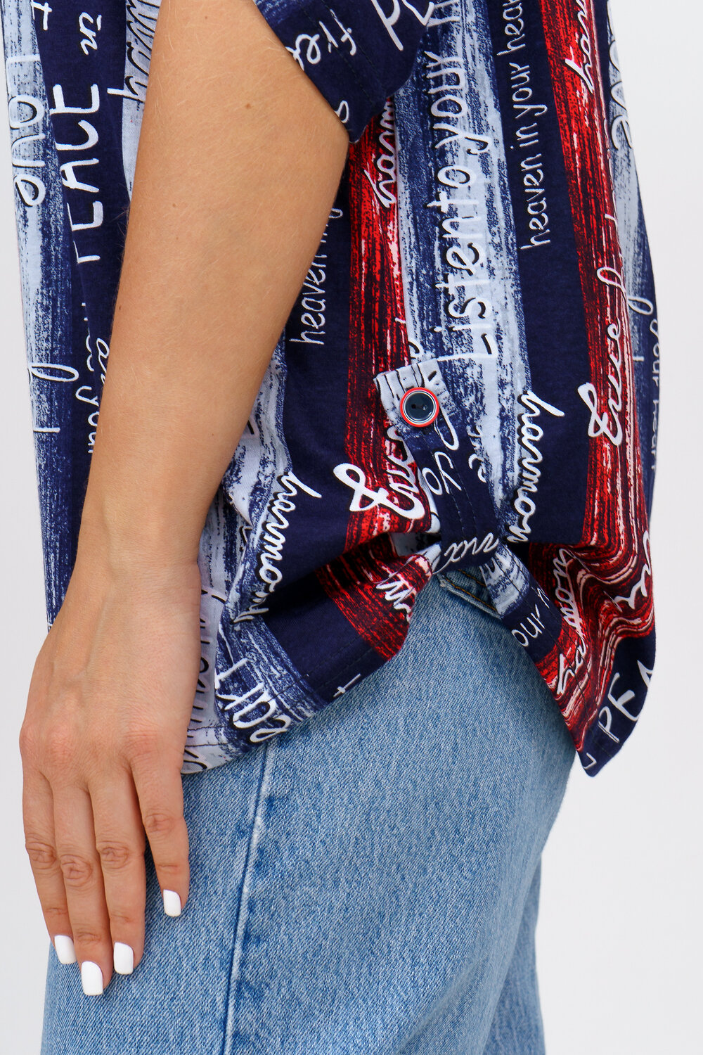 Натали Туника 580644 36782 сине-красный