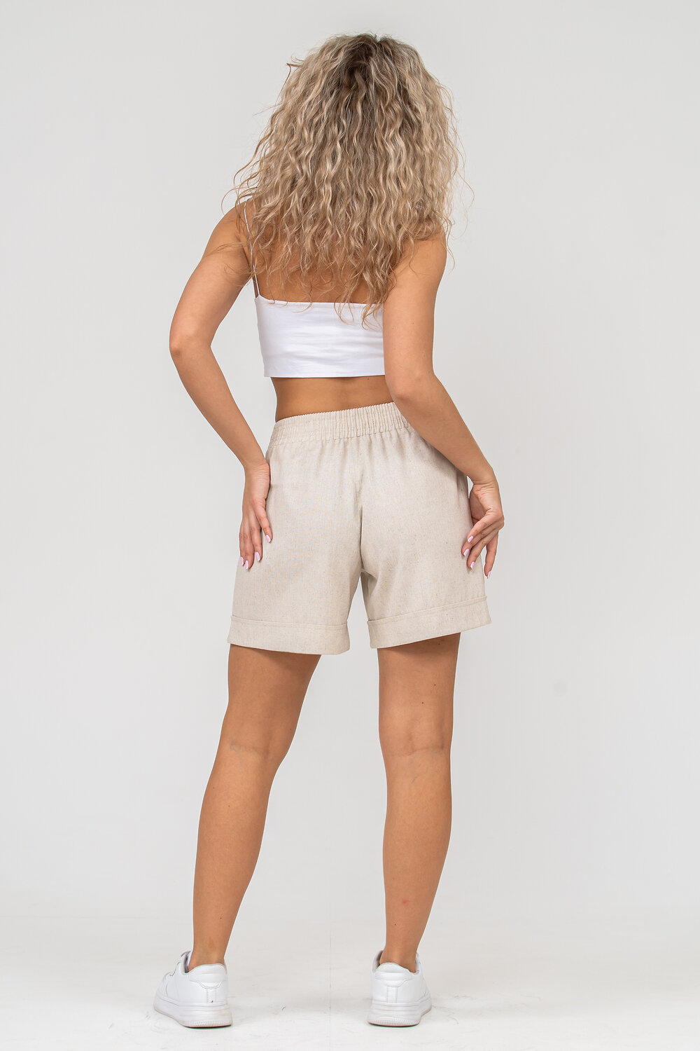 Натали Шорты 580649 36781 льняной