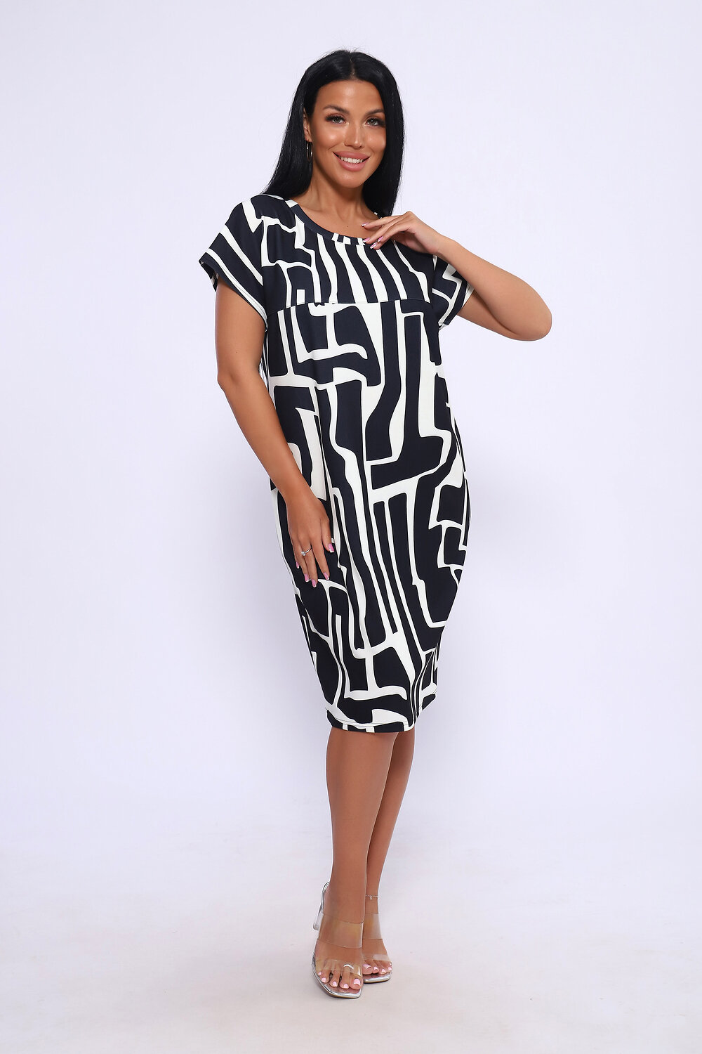 Натали Платье 580652 24679 черный