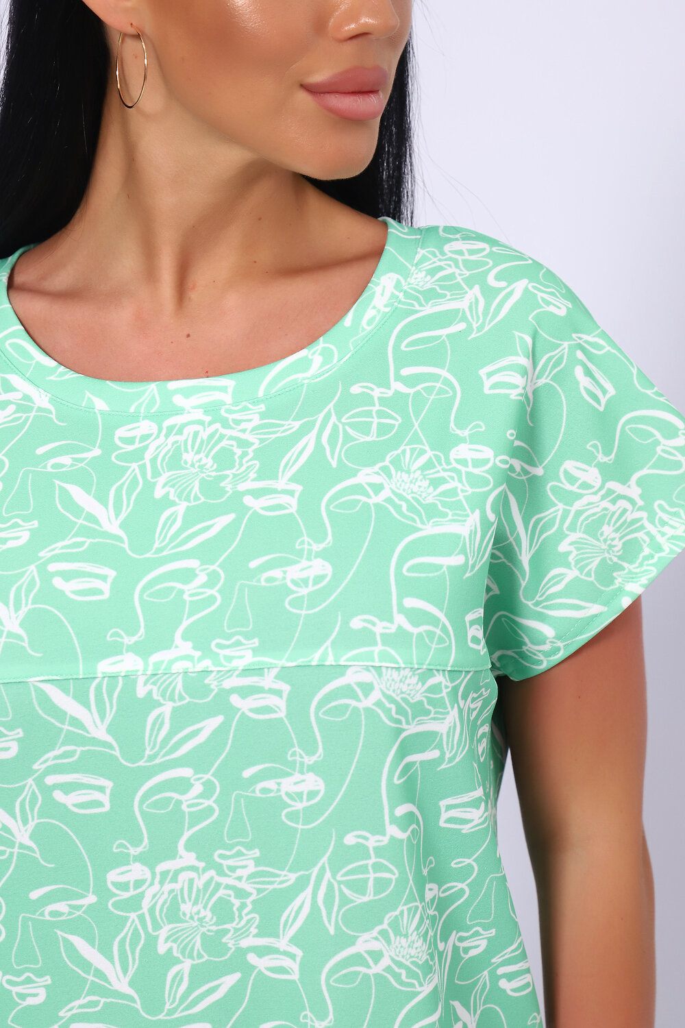 Натали Платье 580654 24679 мятный